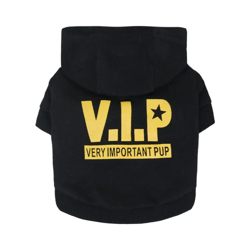 Factory Pet Dog Cat Clothing, VIP Print Hooded Cotton Jersey T-Shirt for Small Breed Teddy, Spring Autumn Apparel
Factory Pet Dog Cat Clothing, VIP Print Hooded Cotton Jersey T-Shirt for Small Breed Teddy, Spring Autumn Apparel