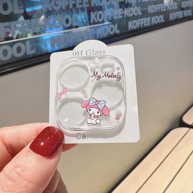 Sanrio Hello Kitty Cartoon Camera Lens Protector 9H HD Anti-Scratch Tempered Glass for iPhone 16 15 14 13 12 11 ProMax Mini Plus Sanrio Hello Kitty Cartoon Camera Lens Protector 9H HD Anti-Scratch Tempered Glass for iPhone 16 15 14 13 12 11 ProMax Mini Plus
