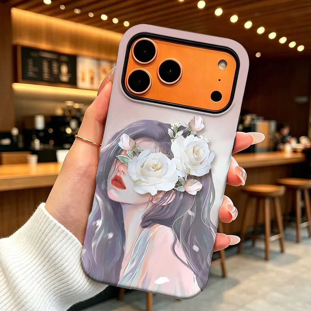 Simple Cartoon Art Girl For iPhone 17 Air 16 16e 15 14 13 12 11 XS Pro Max Plus 2-in-1 Film Anti-Drop Hard Funda Phone Case
Simple Cartoon Art Girl For iPhone 17 Air 16 16e 15 14 13 12 11 XS Pro Max Plus 2-in-1 Film Anti-Drop Hard Funda Phone Case