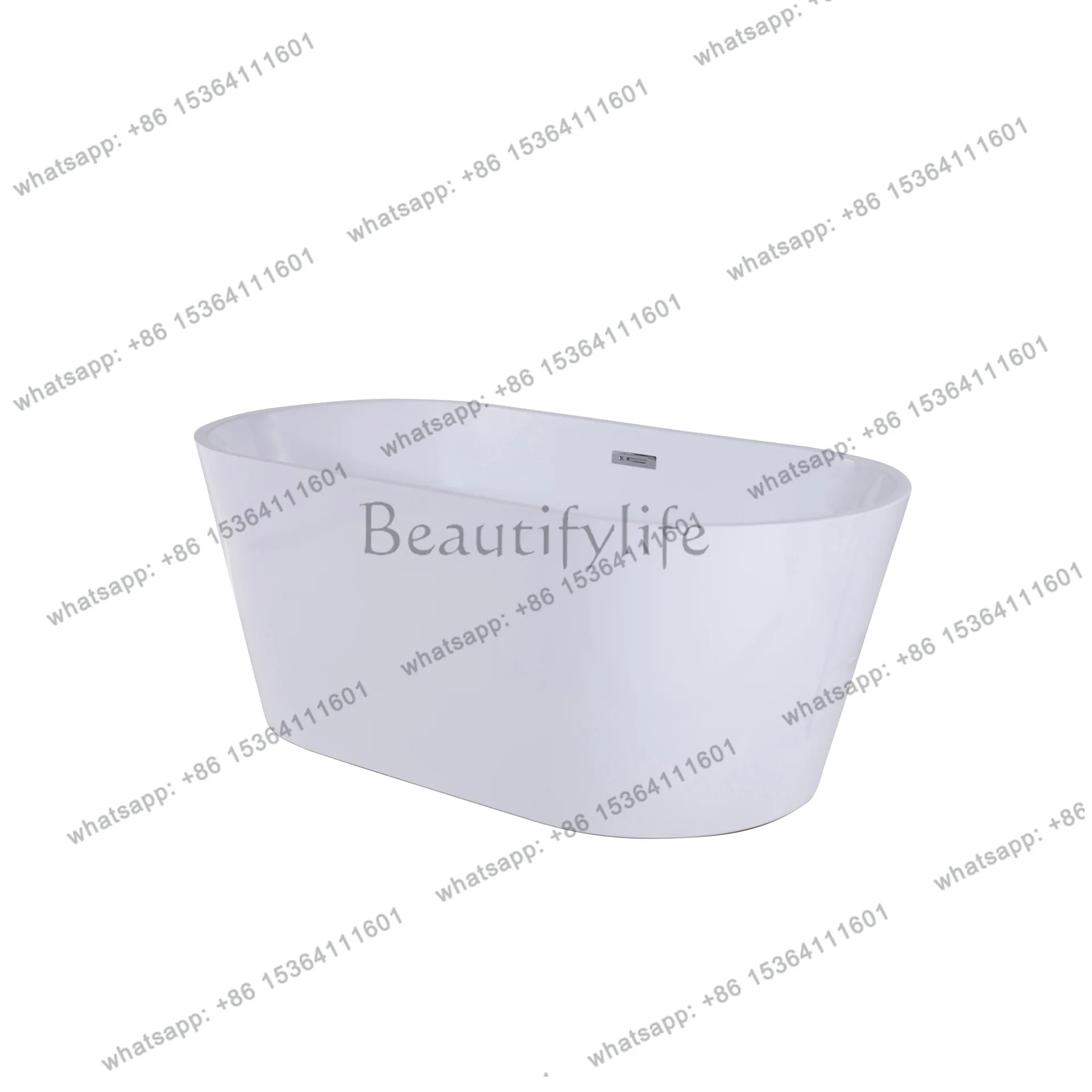 Simple thin-edged modern bathtub seamlessly docking independent hotel bed and breakfast acrylic bathtub
Simple thin-edged modern bathtub seamlessly docking independent hotel bed and breakfast acrylic bathtub