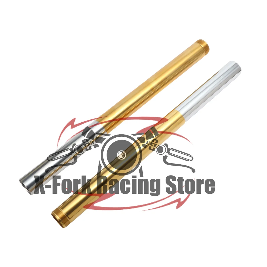 DLC Gold Front Suspension Fork Inner Tubes For DUCATI Hypermotard OHLINS 939 SP 939 2016-2018 2017 48x615mm Shock Absorber Pipes
DLC Gold Front Suspension Fork Inner Tubes For DUCATI Hypermotard OHLINS 939 SP 939 2016-2018 2017 48x615mm Shock Absorber Pipes