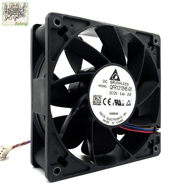 Ltsf for QFR1212HE-00 120*120*38mm DC12V 6.4A, potente ventilador de refrigeración de flujo de aire CFM de alta velocidad, DC 12
Ltsf for QFR1212HE-00 120*120*38mm DC12V 6.4A, potente ventilador de refrigeración de flujo de aire CFM de alta velocidad, DC 12