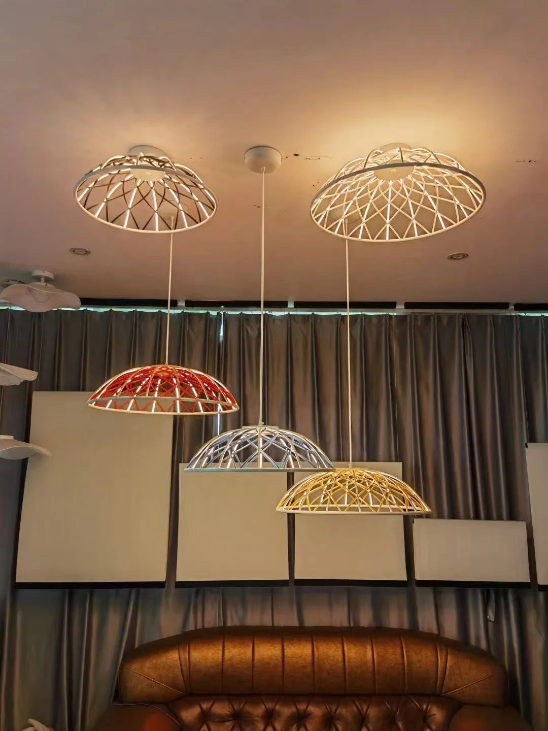 Italian Flos original replica SKynest art living room pendant lamp modern minimalist restaurant woven rope fixture pendant light
Italian Flos original replica SKynest art living room pendant lamp modern minimalist restaurant woven rope fixture pendant light