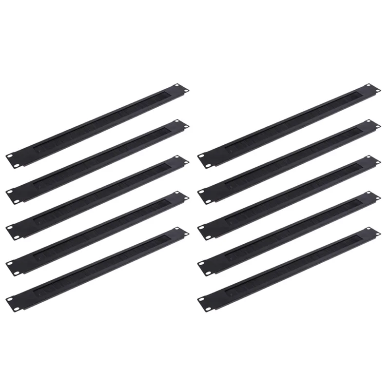 AP-10Pcs 1U 19Inch RACK MOUNT Blanking Plate Rack Mounting Blank Network Brush Panel Server Cabinet Cable Management
AP-10Pcs 1U 19Inch RACK MOUNT Blanking Plate Rack Mounting Blank Network Brush Panel Server Cabinet Cable Management