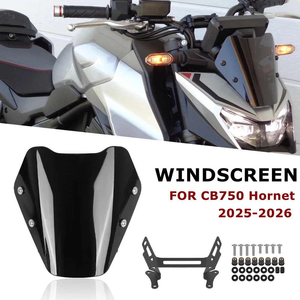  Лобовое стекло мотоцикла, дефлекторы переднего ветрового стекла для Honda CB750 Hornet CB 750 2025 2026, козырек, аксессуары для лобового стекла
Лобовое стекло мотоцикла, дефлекторы переднего ветрового стекла для Honda CB750 Hornet CB 750 2025 2026, козырек, аксессуары для лобового стекла
