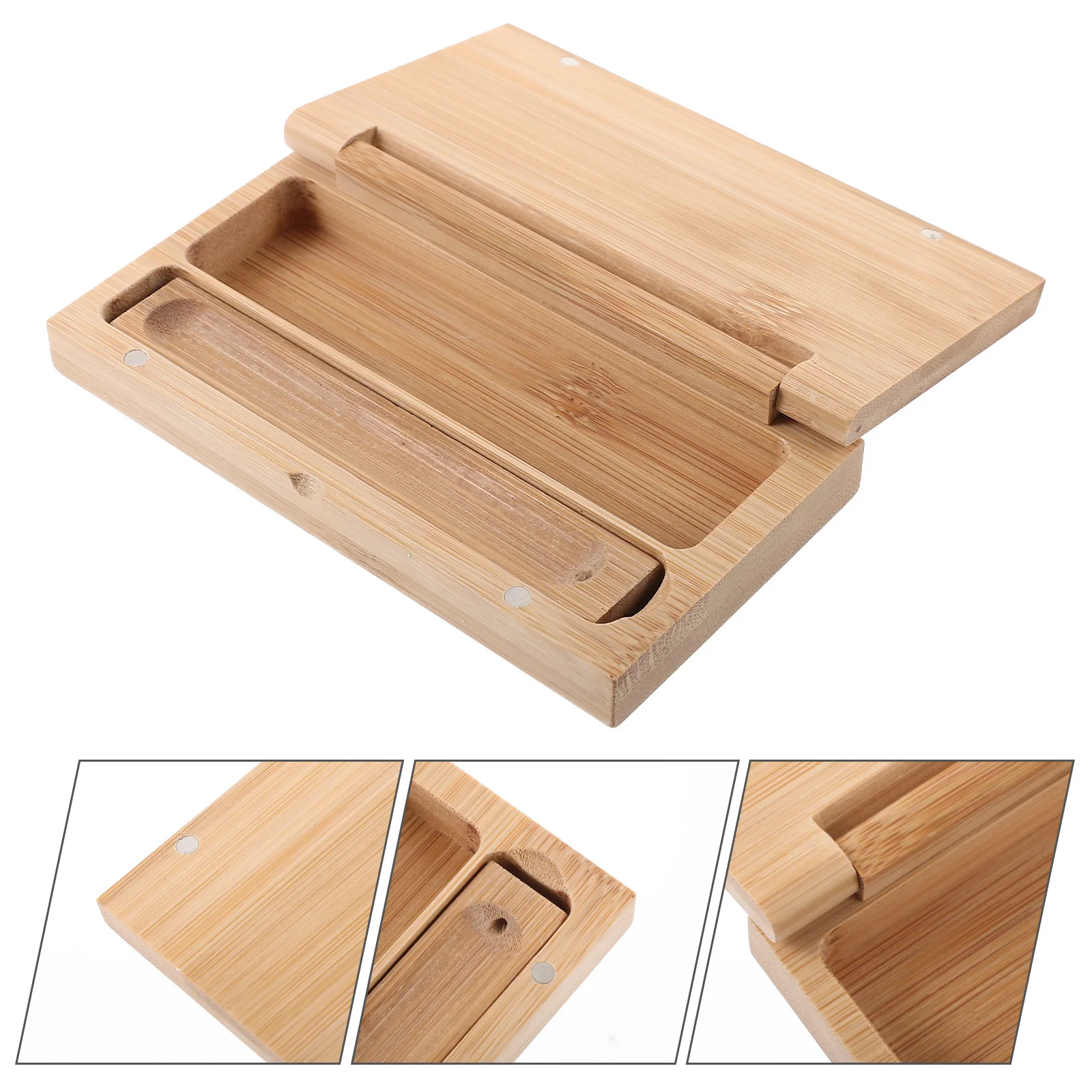 1Set Bamboo Incense Stick Container Simple Shape Incense Holder Aromatherapy Burner Desktop Decoration Bamboo Aroma Furnace Box
1Set Bamboo Incense Stick Container Simple Shape Incense Holder Aromatherapy Burner Desktop Decoration Bamboo Aroma Furnace Box