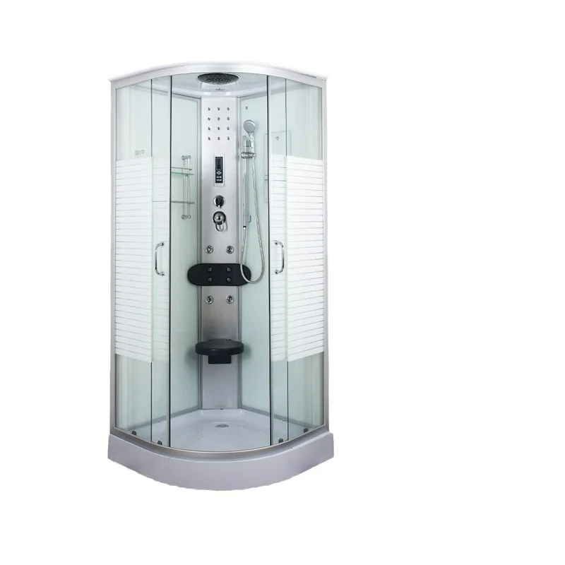 CX arc fan shower room glass partition door integrated bathroom integrated toilet dry and wet separation
CX arc fan shower room glass partition door integrated bathroom integrated toilet dry and wet separation