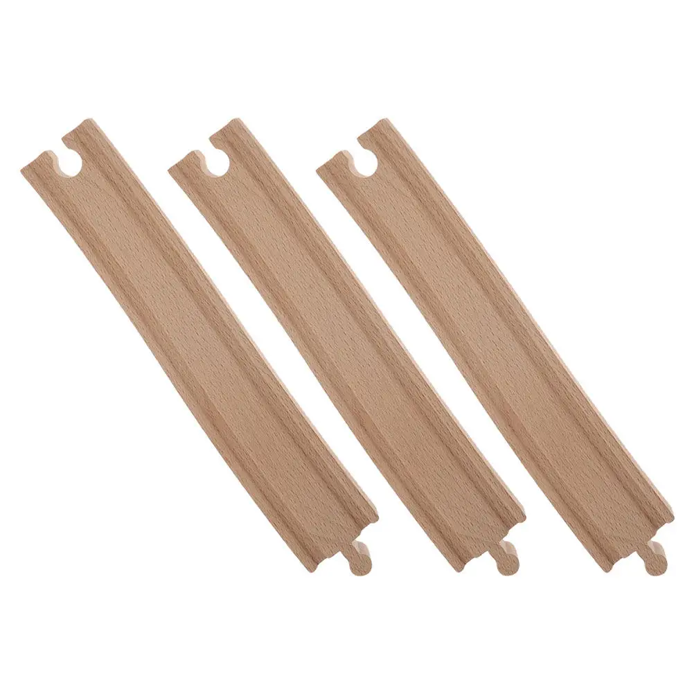3Pcs Wooden Train Track Accessories Premium Wood Bend Track for Kids Educational Play Hand-on Development Train Scene Layout
3Pcs Wooden Train Track Accessories Premium Wood Bend Track for Kids Educational Play Hand-on Development Train Scene Layout