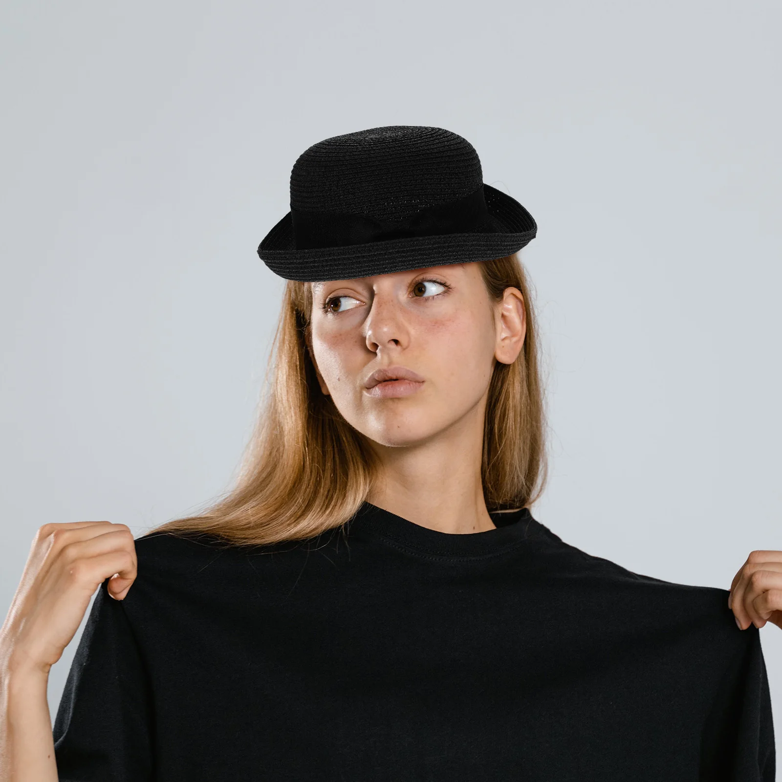 Dome Sun Hat Women Summer Straw Beach Roll Up Hats Black Free Size Foldable Wide Brim Bowknot Straw Blends Material Sun
Dome Sun Hat Women Summer Straw Beach Roll Up Hats Black Free Size Foldable Wide Brim Bowknot Straw Blends Material Sun