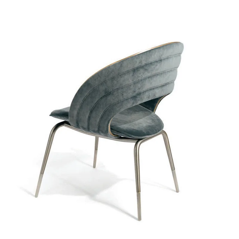 New modern minimalist creative design high-end restaurant high-end cloth dining chair leisure chair
New modern minimalist creative design high-end restaurant high-end cloth dining chair leisure chair