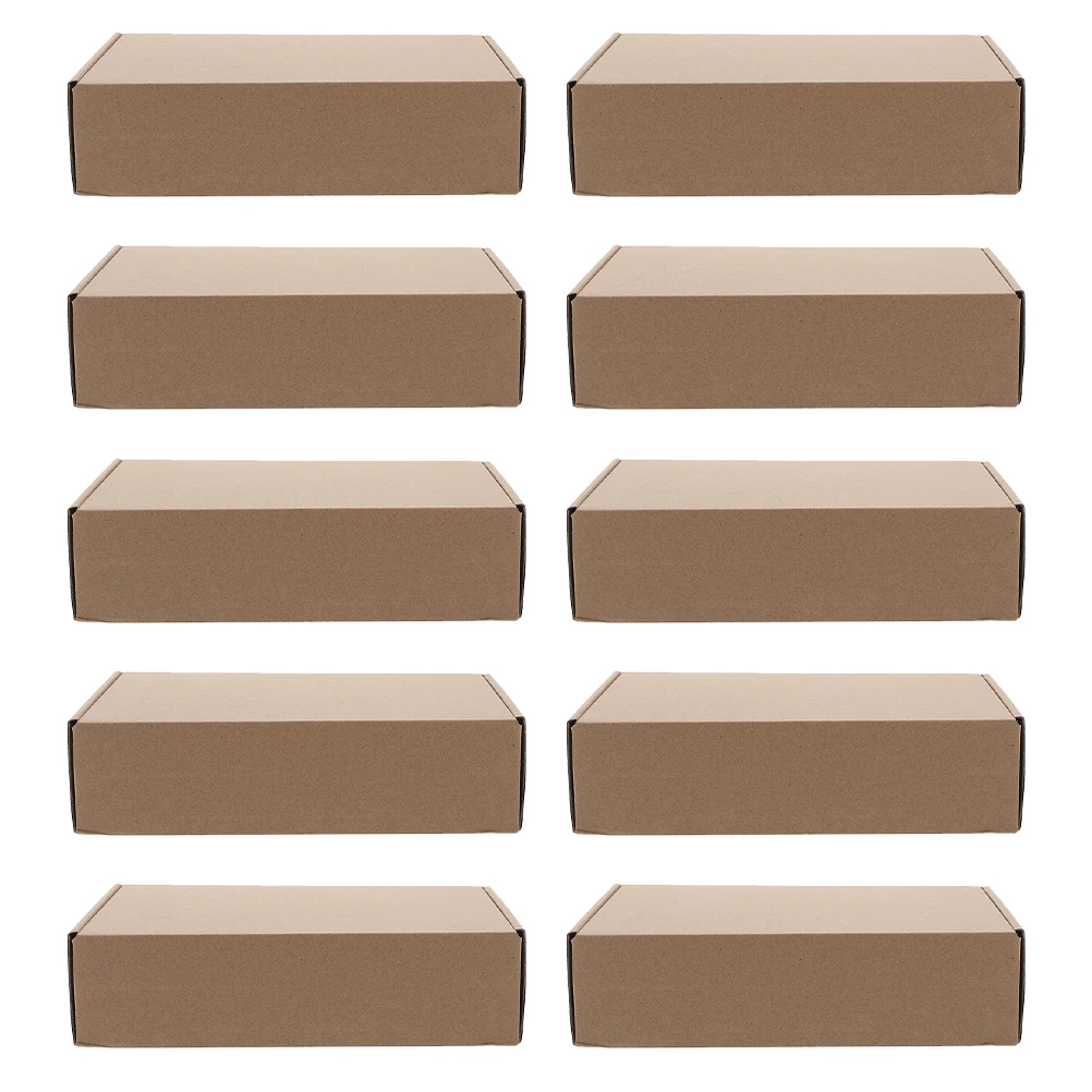 10pcs Kraft Paper Packaging Boxes Small Brown Mailer Boxes for Shipping Cardboard Mailing Containers Storage
10pcs Kraft Paper Packaging Boxes Small Brown Mailer Boxes for Shipping Cardboard Mailing Containers Storage