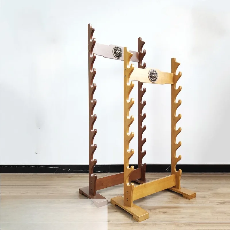 Сверхмощная напольная стойка для выставки товаров с мечами, многослойная подставка для катаны, бамбуковая полка для хранения для коллекции ножей и топоров
Сверхмощная напольная стойка для выставки товаров с мечами, многослойная подставка для катаны, бамбуковая полка для хранения для коллекции ножей и топоров