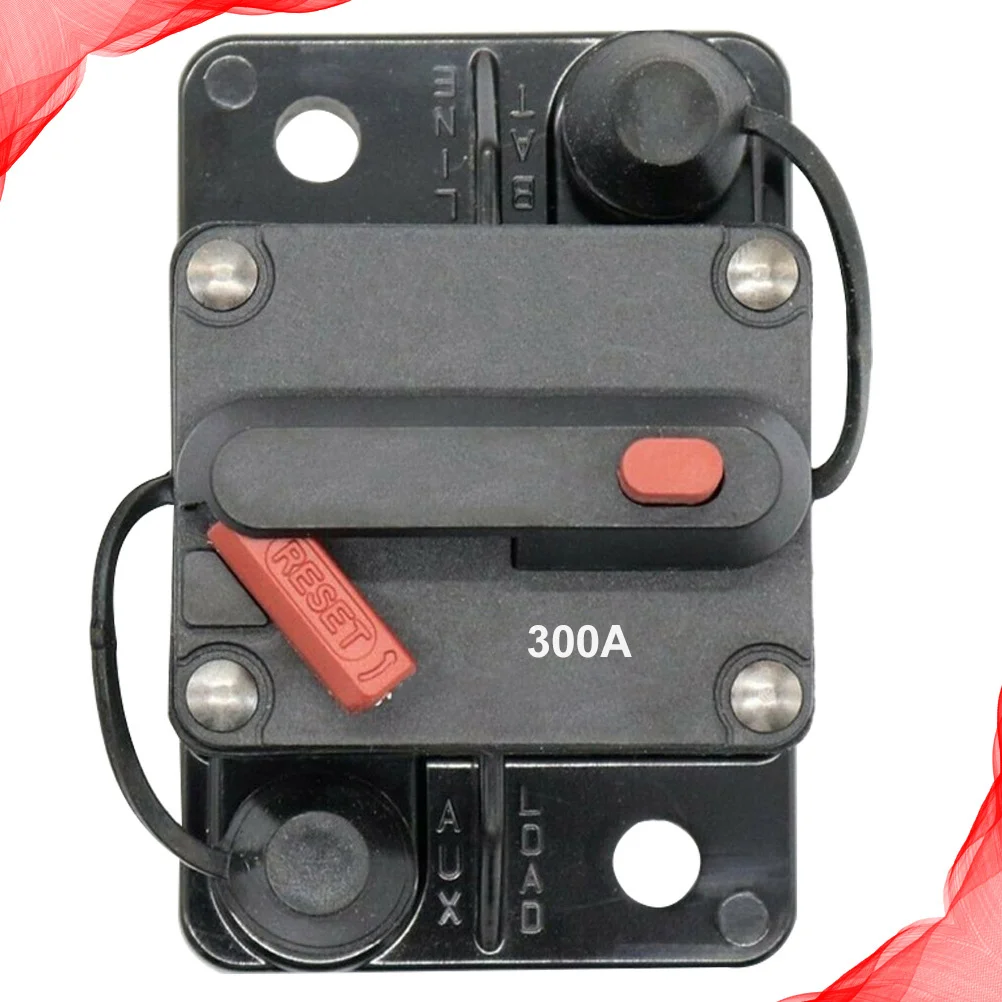 300A 12V~36V Waterproof Dustproof Auto Reset Fuse For Car Truck Rv Marine Trailer Panel Mount Mini Circuit Breaker Fuse Circuit
300A 12V~36V Waterproof Dustproof Auto Reset Fuse For Car Truck Rv Marine Trailer Panel Mount Mini Circuit Breaker Fuse Circuit