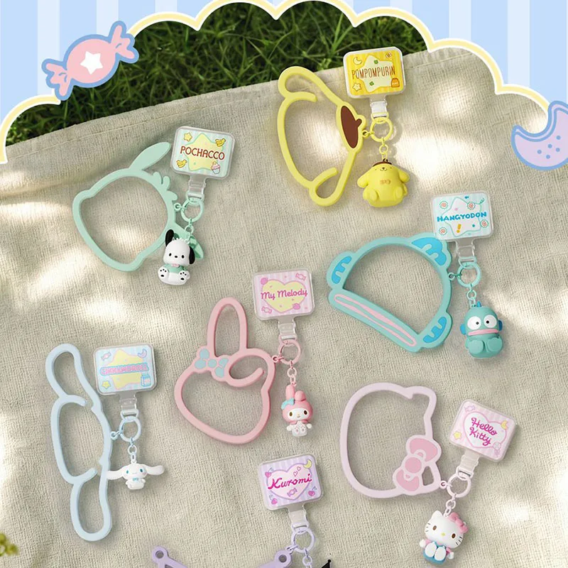 Sanrio Characters Phone Strap My Melody Kuromi Cinnamoroll Hello Kitty Pompompurin Bag Charm Keychain Cute Pendant for Girls
Sanrio Characters Phone Strap My Melody Kuromi Cinnamoroll Hello Kitty Pompompurin Bag Charm Keychain Cute Pendant for Girls