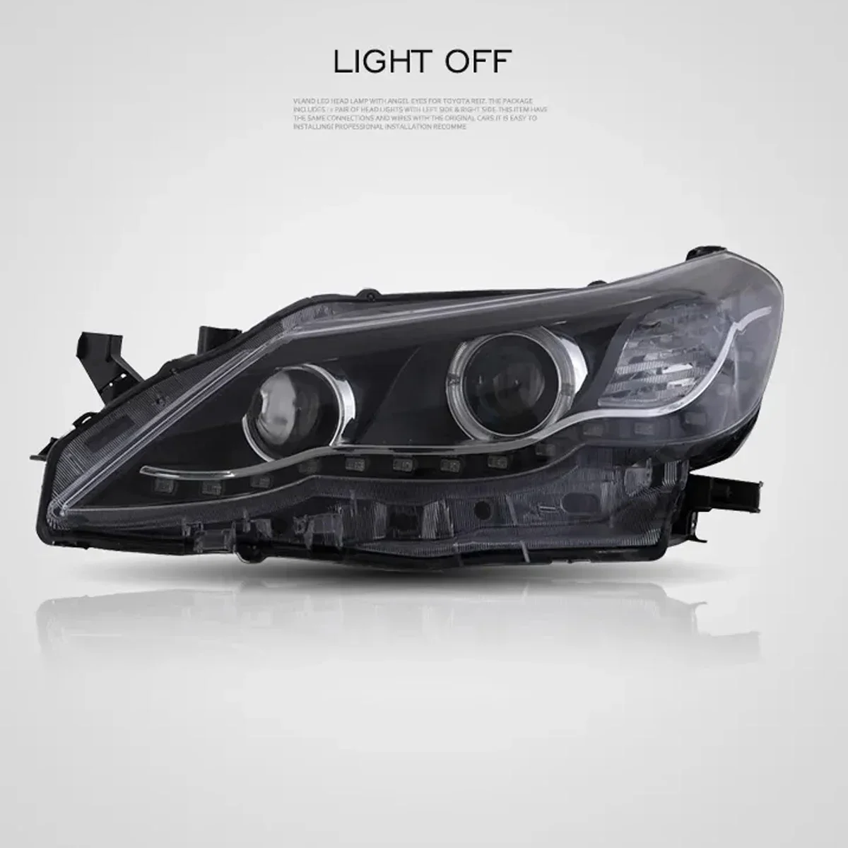 Head Light Full Led Headlights Front Car Lamp Head Lamp For Toyota Reiz DRL Low/High Beam Turn Signal 2010-2012
Head Light Full Led Headlights Front Car Lamp Head Lamp For Toyota Reiz DRL Low/High Beam Turn Signal 2010-2012
