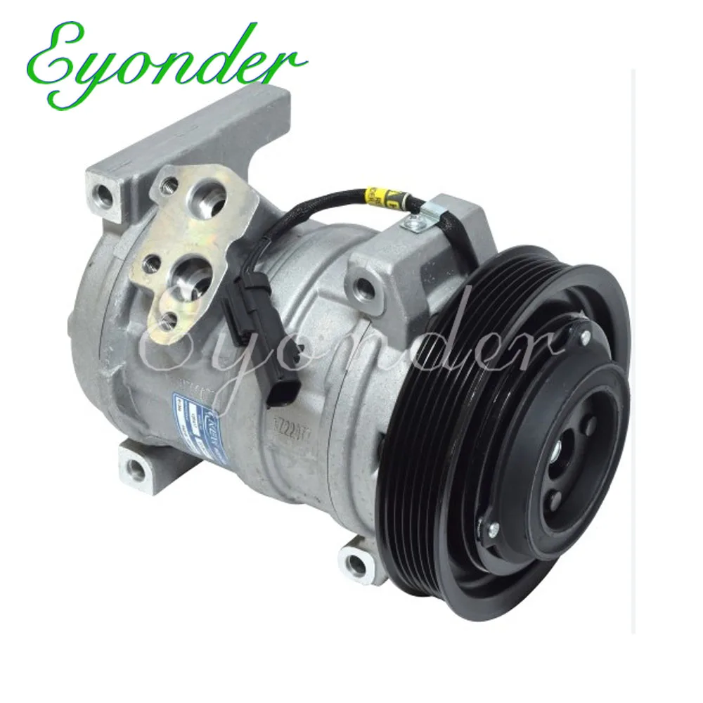 AC A/C Compressor for JEEP WRANGLER SE L4 2.4 2003 - 2006 55037578AC 55037578AB 4471709522 4472204250 447220-4250 4472204252
AC A/C Compressor for JEEP WRANGLER SE L4 2.4 2003 - 2006 55037578AC 55037578AB 4471709522 4472204250 447220-4250 4472204252