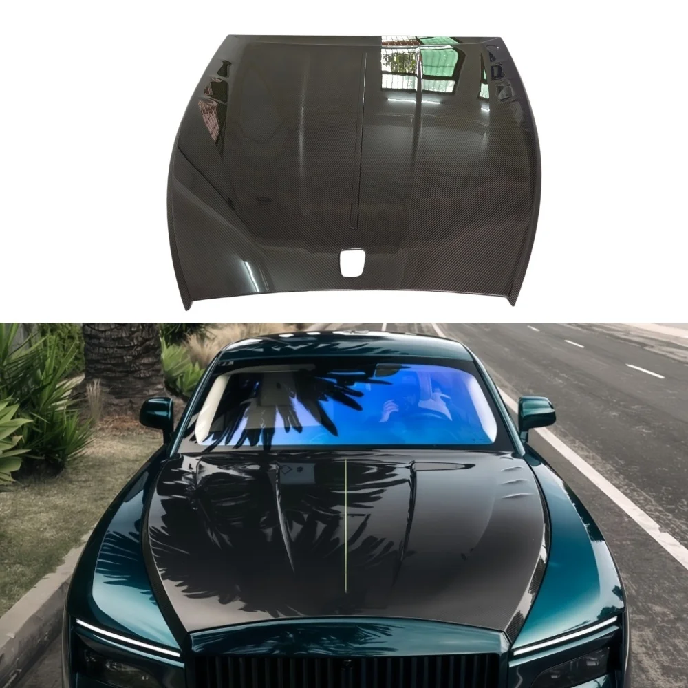 High Temperature Process Manufacturing Engine Hood for Rolls Royce Spectre Upgraded M-style Dry Carbon Fiber Body Kit
High Temperature Process Manufacturing Engine Hood for Rolls Royce Spectre Upgraded M-style Dry Carbon Fiber Body Kit