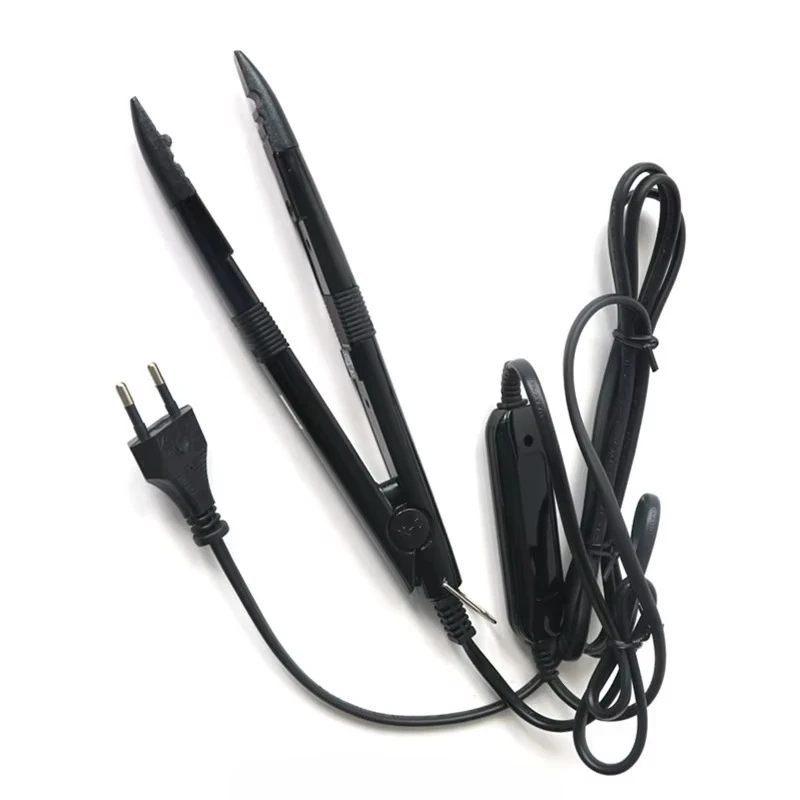 Hair extension tool plug iron hair connector
Hair extension tool plug iron hair connector