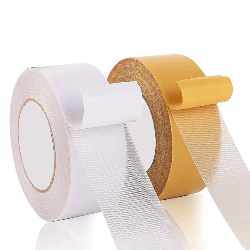 Double Sided Tape Heavy Duty Fiberglass Duct Tape Strong Sticky Thin Fabric Tape Home Application
Double Sided Tape Heavy Duty Fiberglass Duct Tape Strong Sticky Thin Fabric Tape Home Application