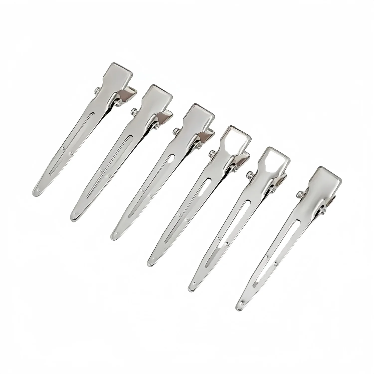 10Pcs Single Prong Sectioning Clips Metal Curl Hair Clips Silver DIY Hairpins Alligator Hair Pins Clips for Hair Extensions
10Pcs Single Prong Sectioning Clips Metal Curl Hair Clips Silver DIY Hairpins Alligator Hair Pins Clips for Hair Extensions