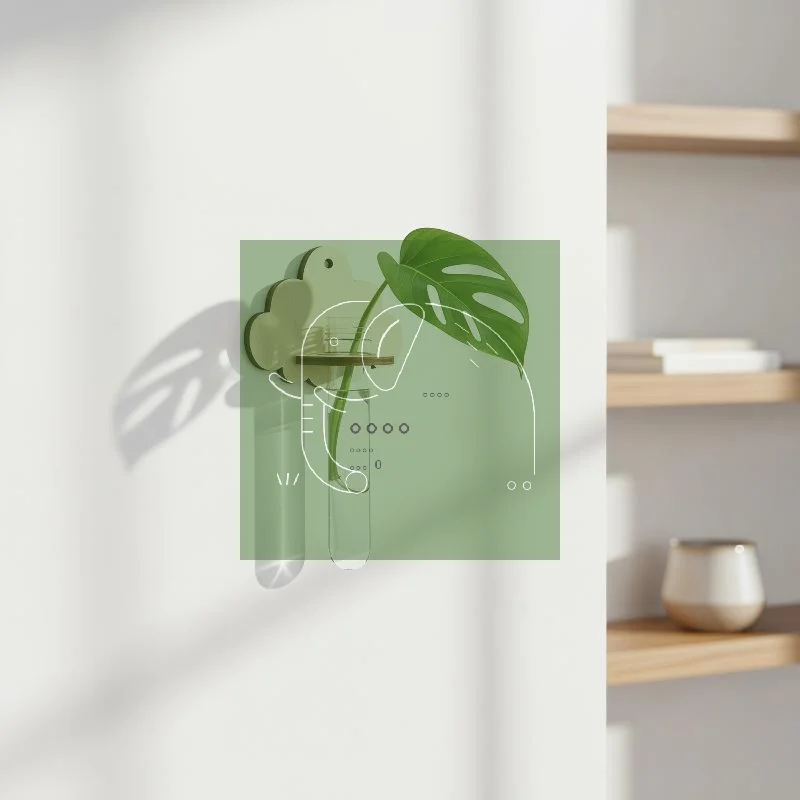 Wall Mounted Wooden Monstera Hydroponic Vase Test Tube Plant Holder Indoor Propagation Station Holder Ins Style Home Decor Gift
Wall Mounted Wooden Monstera Hydroponic Vase Test Tube Plant Holder Indoor Propagation Station Holder Ins Style Home Decor Gift