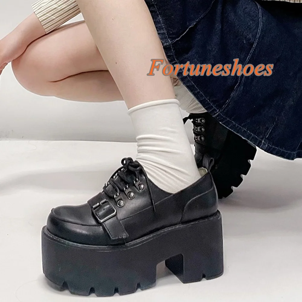 Belt Buckle Metal Decoration Pumps Round Toe Solid Black Shallow Chunky High Heel Pumps Fashion Dancing 2025 New Arrivals Pumps
Belt Buckle Metal Decoration Pumps Round Toe Solid Black Shallow Chunky High Heel Pumps Fashion Dancing 2025 New Arrivals Pumps