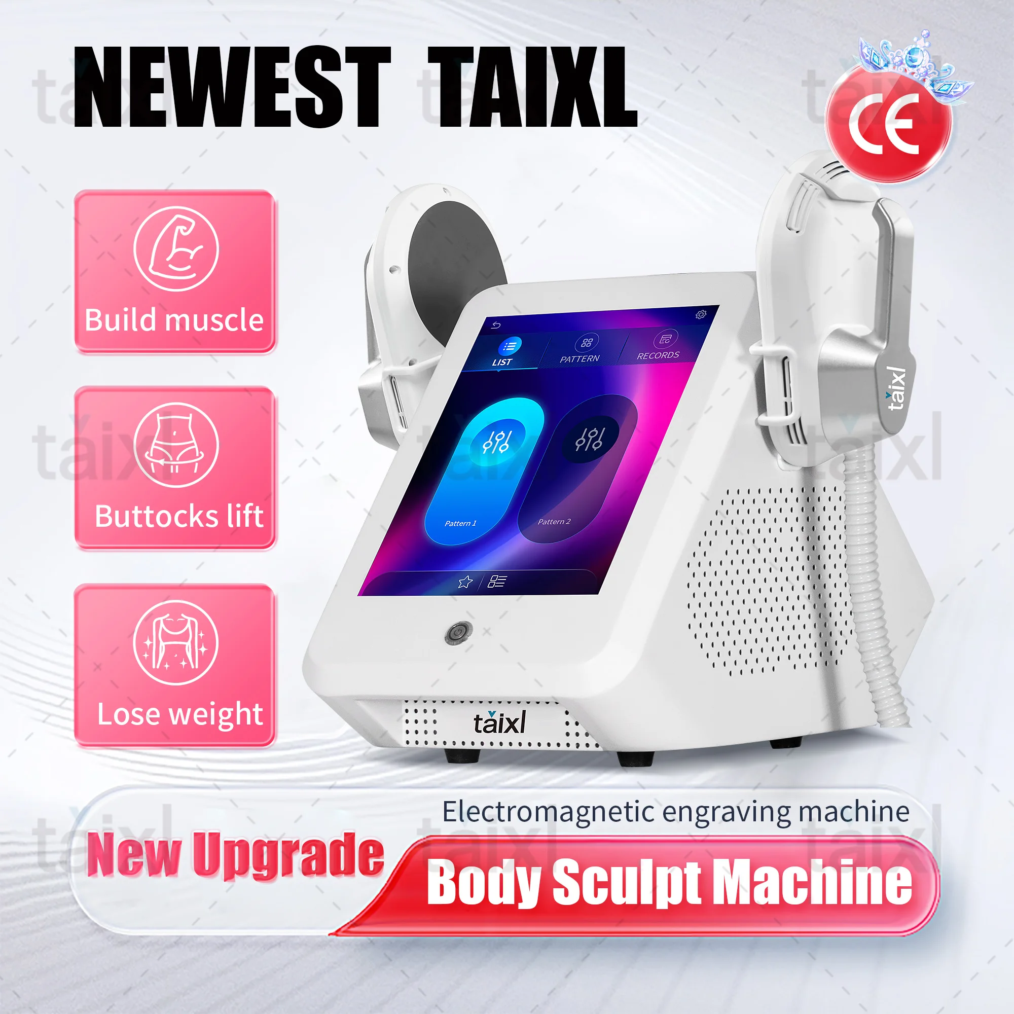 2025 Профессиональный EMSDLS Body Sculpt Machine 6500 Вт Стимулятор мышц 200 Гц EMS RF Портативное EMSzero Устройство для похудения Удаление жира
2025 Профессиональный EMSDLS Body Sculpt Machine 6500 Вт Стимулятор мышц 200 Гц EMS RF Портативное EMSzero Устройство для похудения Удаление жира