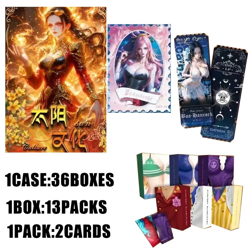 2025 Taiyang Wenchuang Wholesales One Piece Goddess Waifu Story 63*88 Doujin CCG Gifts for boy Birthday Hobbies
2025 Taiyang Wenchuang Wholesales One Piece Goddess Waifu Story 63*88 Doujin CCG Gifts for boy Birthday Hobbies