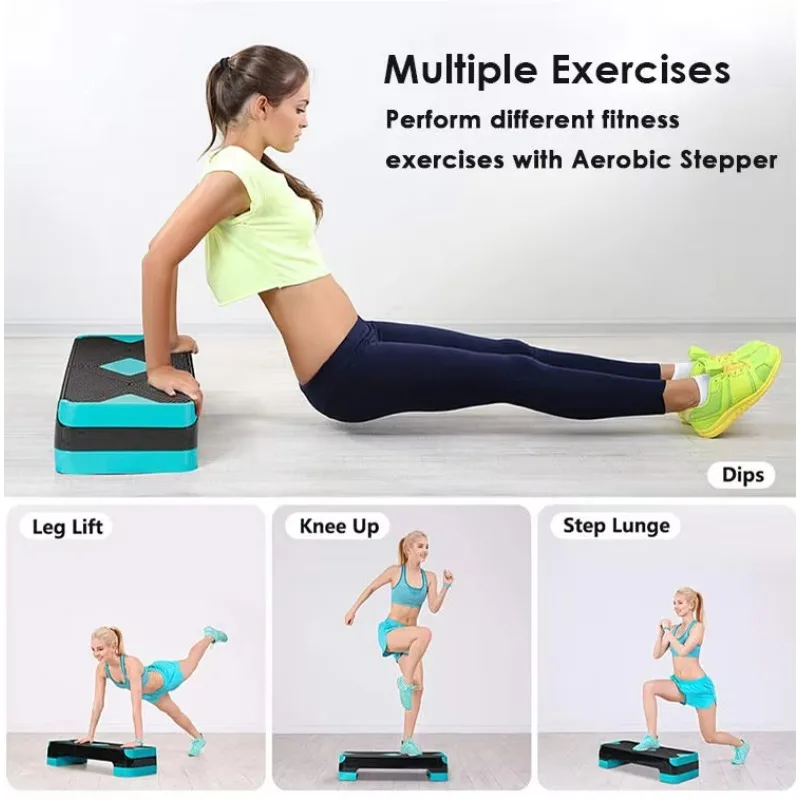 Customized Detachable Aerobic Rhythm Pedal Non-slip Two-Color Fitness Step Platforms Adjustable Height Weight Plates
Customized Detachable Aerobic Rhythm Pedal Non-slip Two-Color Fitness Step Platforms Adjustable Height Weight Plates