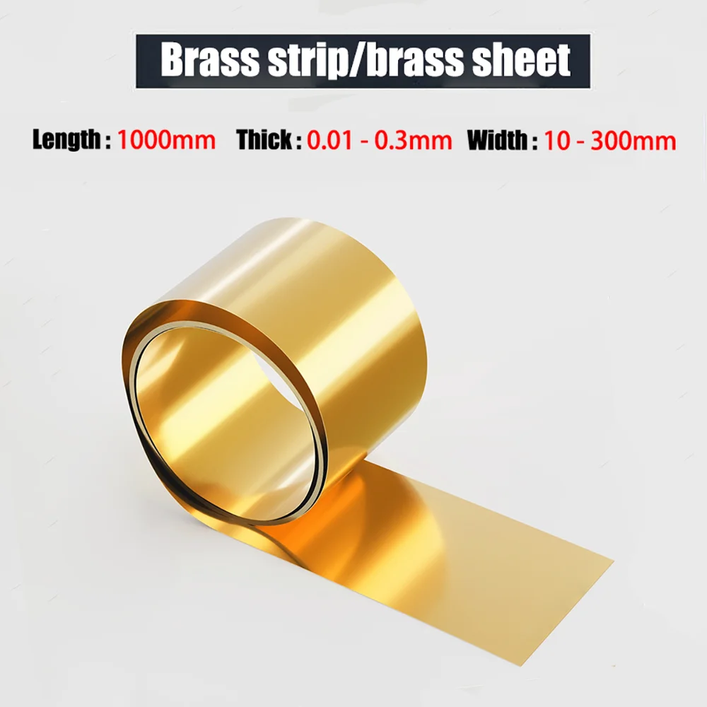Thick 0.01-0.3mm Width 10-300mm Brass Sheet Brass Flat Brass Metal Thin Sheet Foil Plate Length 1000mm Brass Plate H62
Thick 0.01-0.3mm Width 10-300mm Brass Sheet Brass Flat Brass Metal Thin Sheet Foil Plate Length 1000mm Brass Plate H62