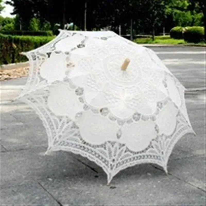 Child Mini Decorative Umbrella Props White Ivory Lace Shade, Bridal Wedding Manual Control Children
Child Mini Decorative Umbrella Props White Ivory Lace Shade, Bridal Wedding Manual Control Children