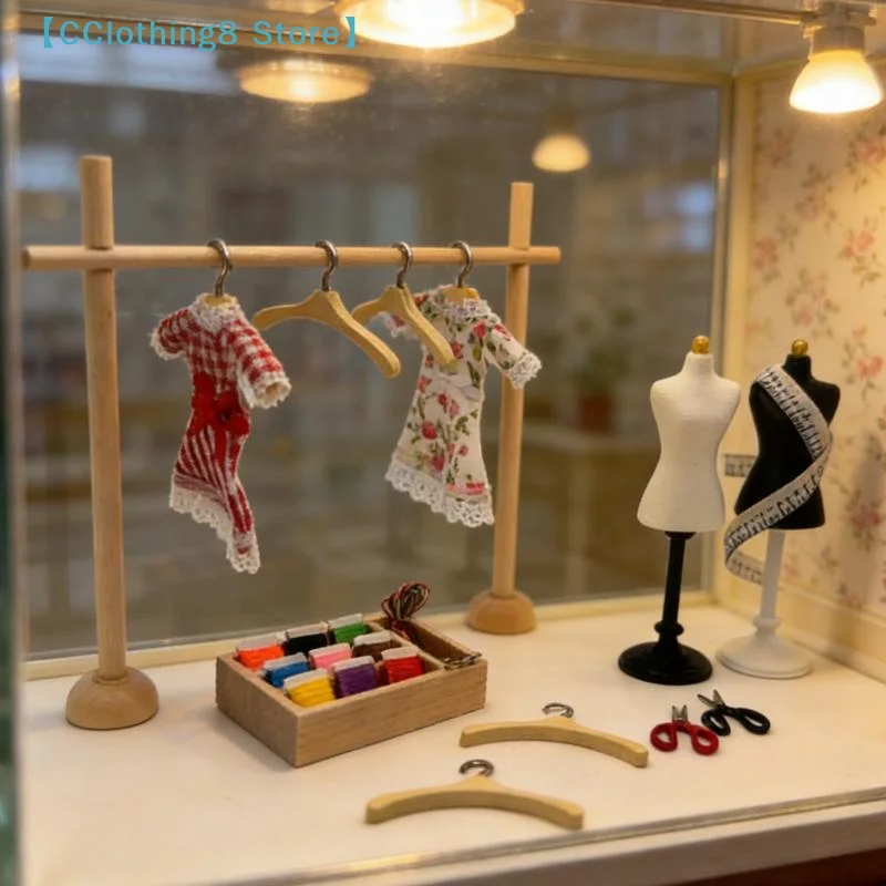 1 Set Mannequin Torso Clothing Rack /Sewing Scene Accessories 1:12 Scale Dollhouse Miniature Dress Form Kit【AliS8】
1 Set Mannequin Torso Clothing Rack /Sewing Scene Accessories 1:12 Scale Dollhouse Miniature Dress Form Kit【AliS8】