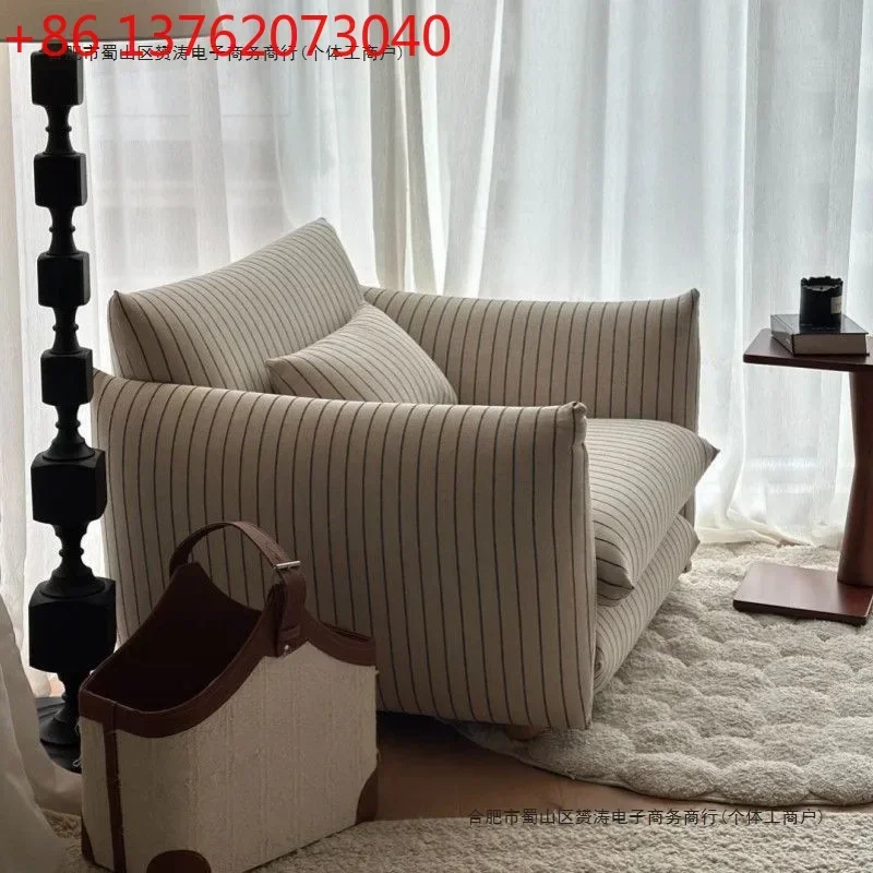 French retro single sofa chair medieval wabi wind living room lazy small sofa
French retro single sofa chair medieval wabi wind living room lazy small sofa