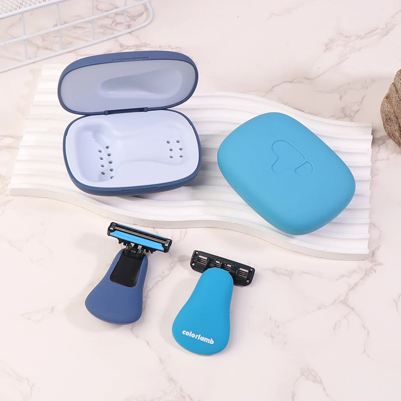 3-Layer Stainless Steel Blade Holder Portable Manual Men's Shaver With Storage Box For Hair Cutting
3-Layer Stainless Steel Blade Holder Portable Manual Men's Shaver With Storage Box For Hair Cutting