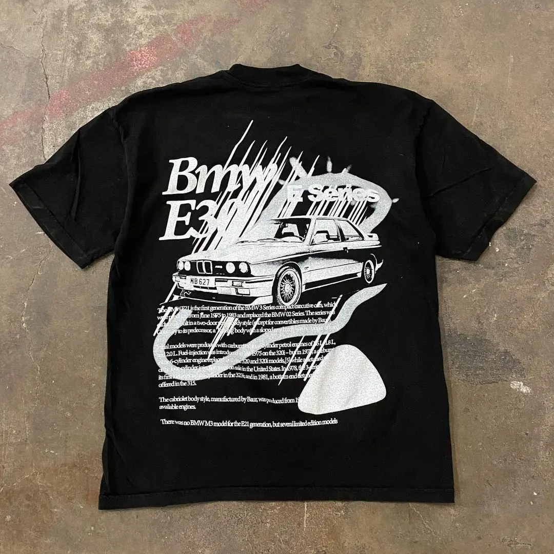 Heavy! American Retro Phantom Cars Hip-hop Niche Design Sense Men's and Women's Trend Short-sleeved T-shirt Ins Style
Heavy! American Retro Phantom Cars Hip-hop Niche Design Sense Men's and Women's Trend Short-sleeved T-shirt Ins Style