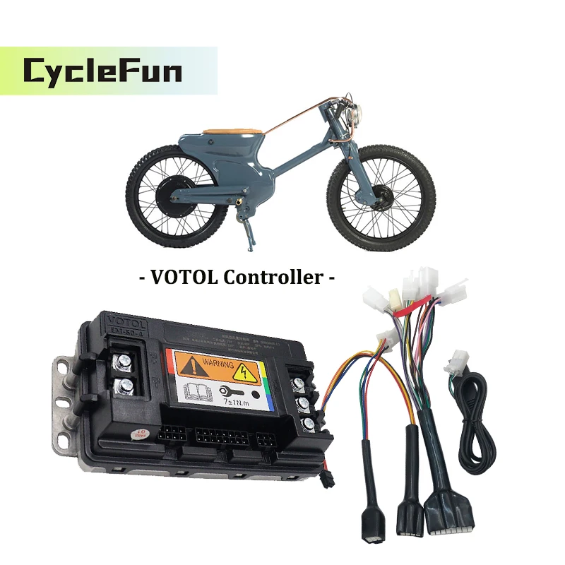 1000W 1500W Votol EM50-4 80A BLDC FOC Sine Wave Brushless Motor Controller With USB Cable For Electric Scooter Ebike Motorcycles
1000W 1500W Votol EM50-4 80A BLDC FOC Sine Wave Brushless Motor Controller With USB Cable For Electric Scooter Ebike Motorcycles
