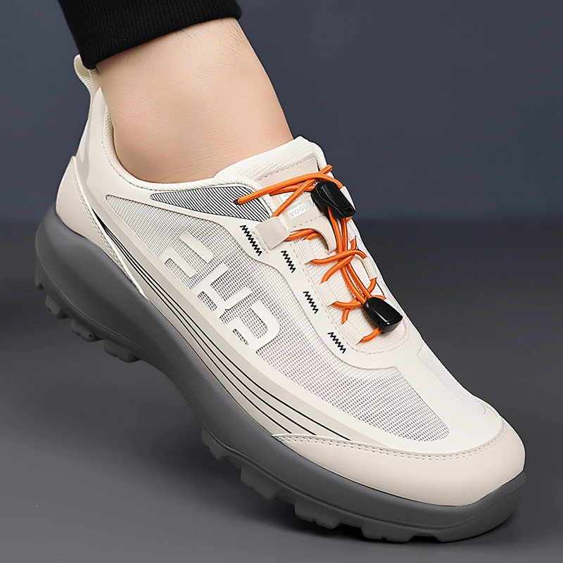 Обувь, осенняя дышащая обувь, походная обувь с сеткой против запаха, кроссовки без шнуровки, повседневная спортивная обувь с мягкой подошвой на открытом воздухе
Обувь, осенняя дышащая обувь, походная обувь с сеткой против запаха, кроссовки без шнуровки, повседневная спортивная обувь с мягкой подошвой на открытом воздухе