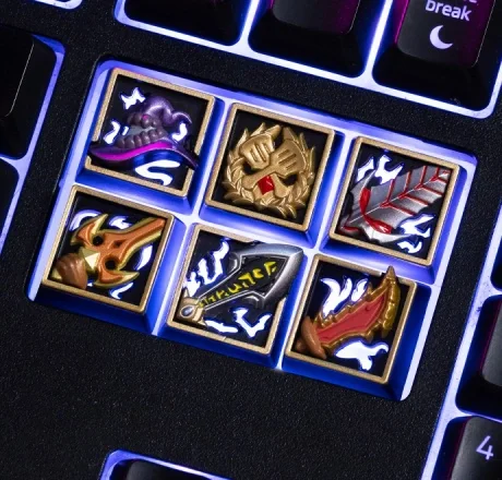 League of Legends Weapons Keycap Blindbox Genuine Original Packaging Brand New
League of Legends Weapons Keycap Blindbox Genuine Original Packaging Brand New