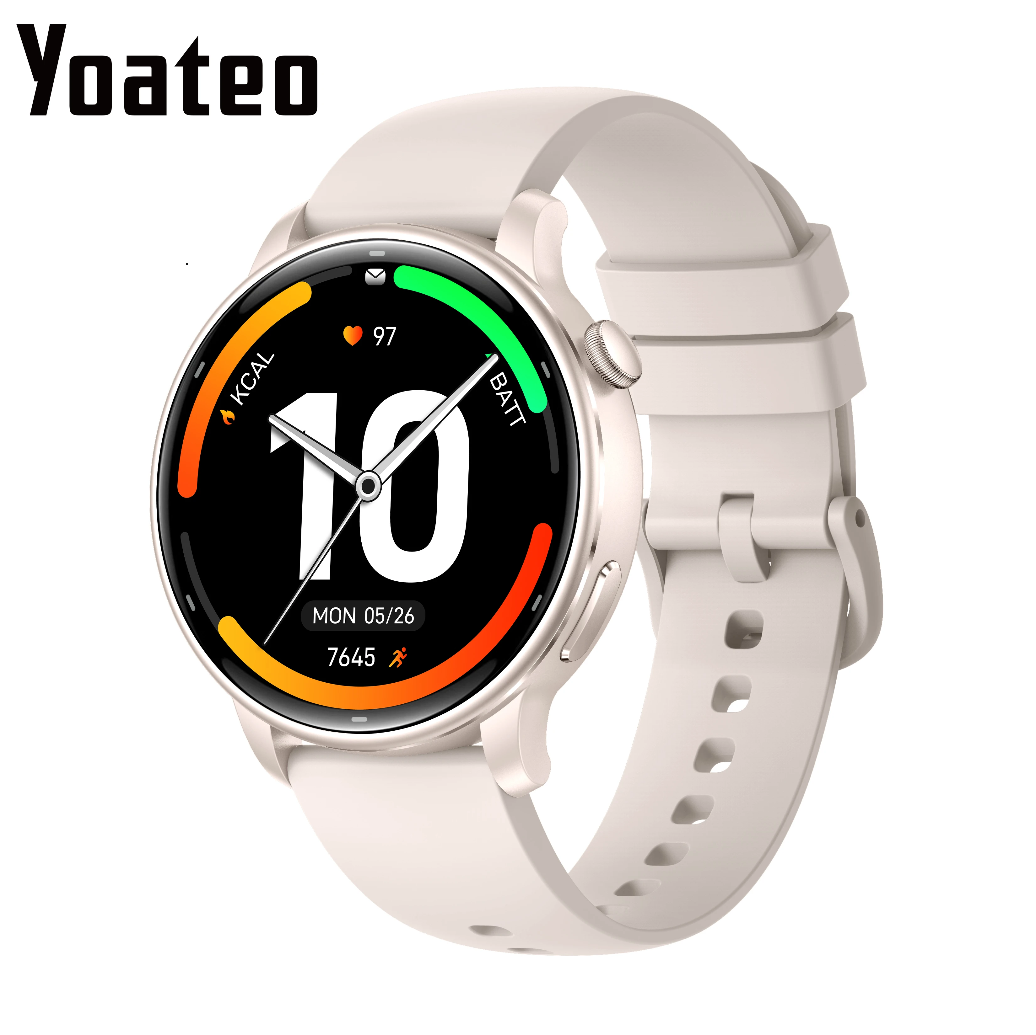 Yoate Lady Fashion Smart Watch Women 1.32" AMOLED Screen GPS Outdoor Sports Compass Heart Rate 3ATM Waterproof Smartwatch
Yoate Lady Fashion Smart Watch Women 1.32" AMOLED Screen GPS Outdoor Sports Compass Heart Rate 3ATM Waterproof Smartwatch