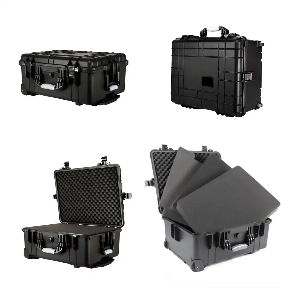 GD5014 Rugged Waterproof Plastic Tool Box Protective Trolley Case Storage for Electric Equipment
GD5014 Rugged Waterproof Plastic Tool Box Protective Trolley Case Storage for Electric Equipment