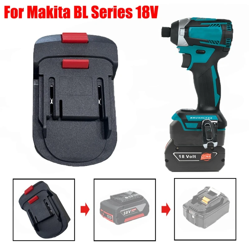 For Milwaukee/Bosch 18/20V Lithium Batteries Converts To for Makita 18V Lithium Battery Power Tools Battery Adapter Converter
For Milwaukee/Bosch 18/20V Lithium Batteries Converts To for Makita 18V Lithium Battery Power Tools Battery Adapter Converter