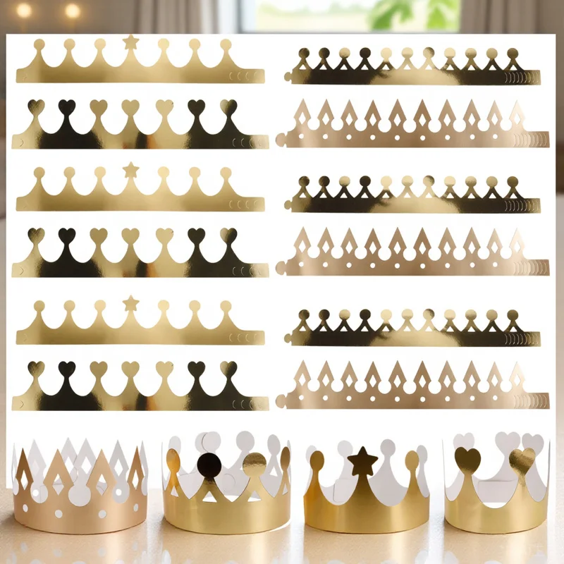40 Pcs Crown Birthday Hat Paper King Crowns Hats for Cap Props Classroom
40 Pcs Crown Birthday Hat Paper King Crowns Hats for Cap Props Classroom