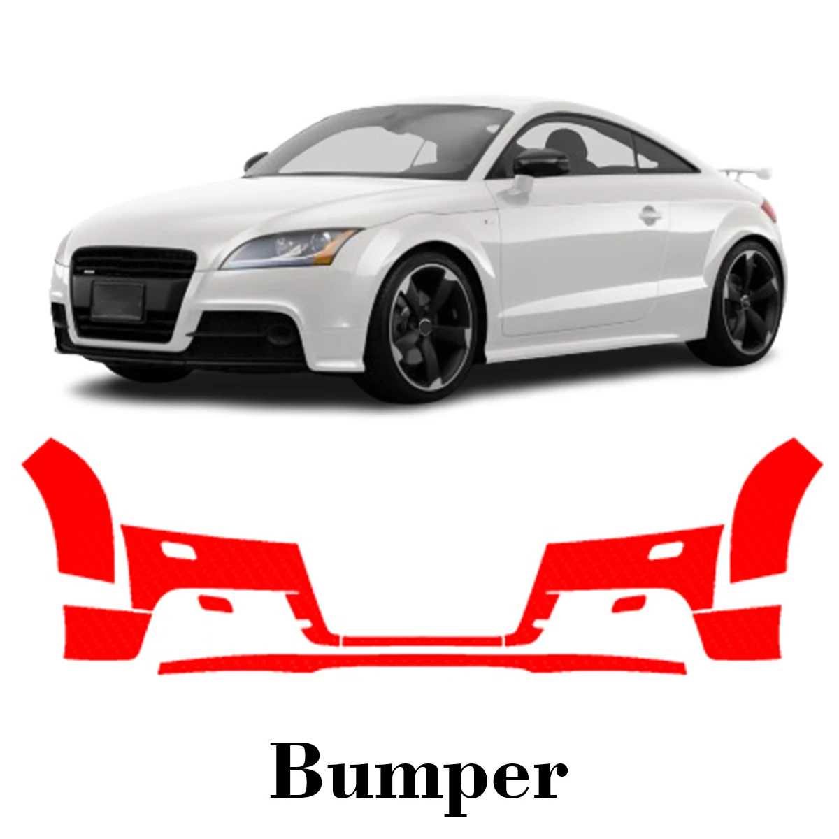 Car Precut Paint Protection Film Front Bumper Anti-scratch Exterior TPU PPF For Audi TT S-Line 2011-2014
Car Precut Paint Protection Film Front Bumper Anti-scratch Exterior TPU PPF For Audi TT S-Line 2011-2014