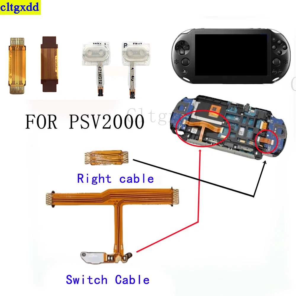 Cltgxdd 1piece is suitable FOR PSV 2000 host power switch button flexible cable L R shoulder button keyboard flexible cable
Cltgxdd 1piece is suitable FOR PSV 2000 host power switch button flexible cable L R shoulder button keyboard flexible cable