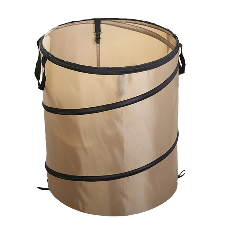 GM-Foldable Dirty Clothes Basket Portable Lawn & Leaf Waste Bag Reusable Camping Garbage Can With Handle For Picnic Hiking
GM-Foldable Dirty Clothes Basket Portable Lawn & Leaf Waste Bag Reusable Camping Garbage Can With Handle For Picnic Hiking