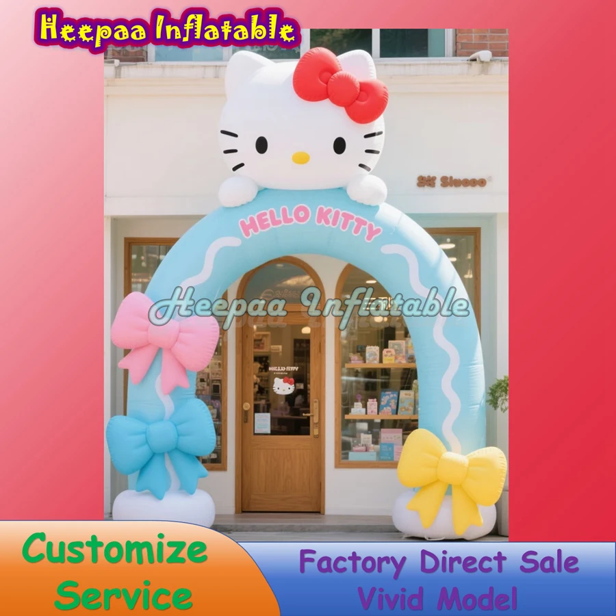 Hello Kitty мультфильм надувные арочные ворота для использования в помещении и на открытом воздухе, реклама, надувная арка для мероприятий, приветственные входные арки
Hello Kitty мультфильм надувные арочные ворота для использования в помещении и на открытом воздухе, реклама, надувная арка для мероприятий, приветственные входные арки