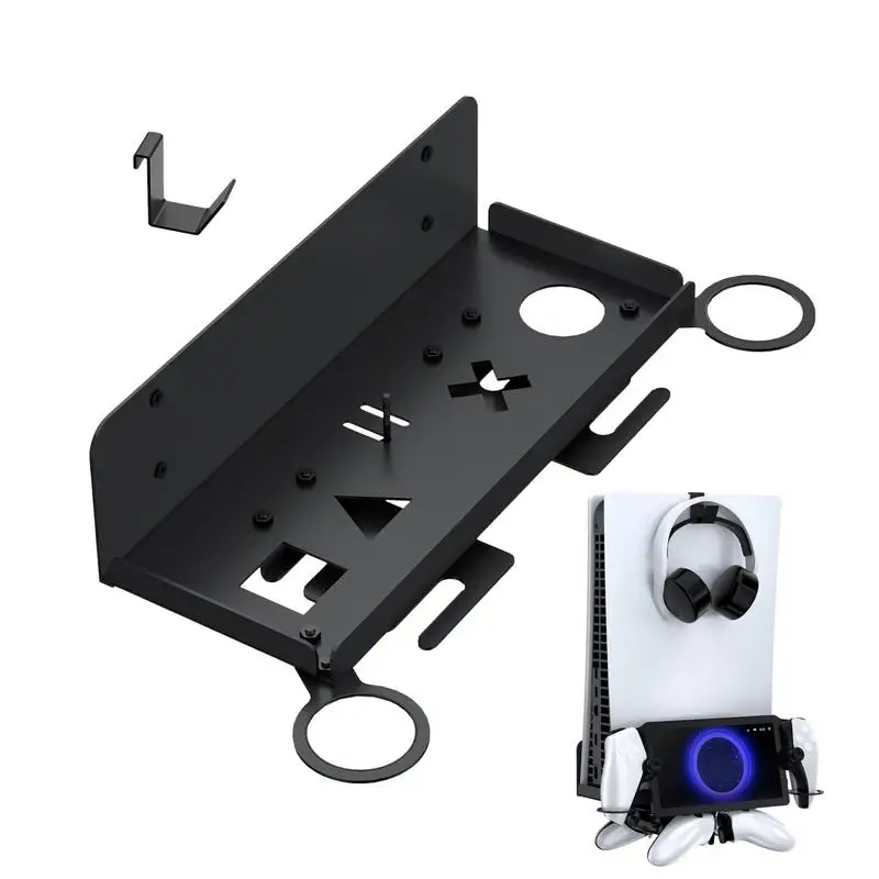 Game Console Wall-Mounted Holder Heat Dissipation Wall Bracket Handle Storage Rack Wall Mount Kit For Console Game Control Stand
Game Console Wall-Mounted Holder Heat Dissipation Wall Bracket Handle Storage Rack Wall Mount Kit For Console Game Control Stand
