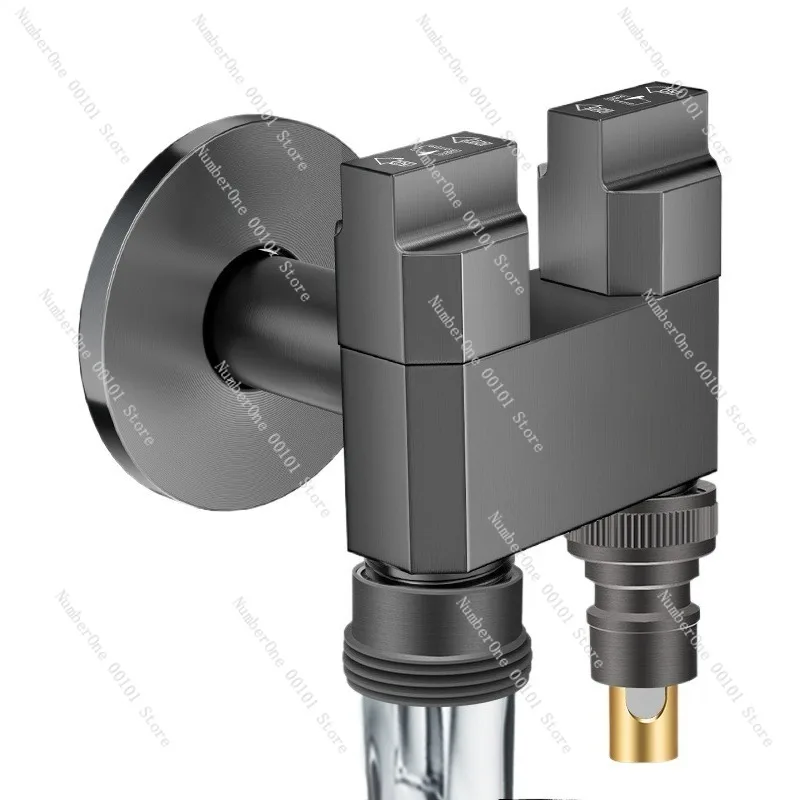 Submarine-Style Washing Machine Faucet with One-in Two-out, Automatic Water Stop Valve for Household Use
Submarine-Style Washing Machine Faucet with One-in Two-out, Automatic Water Stop Valve for Household Use