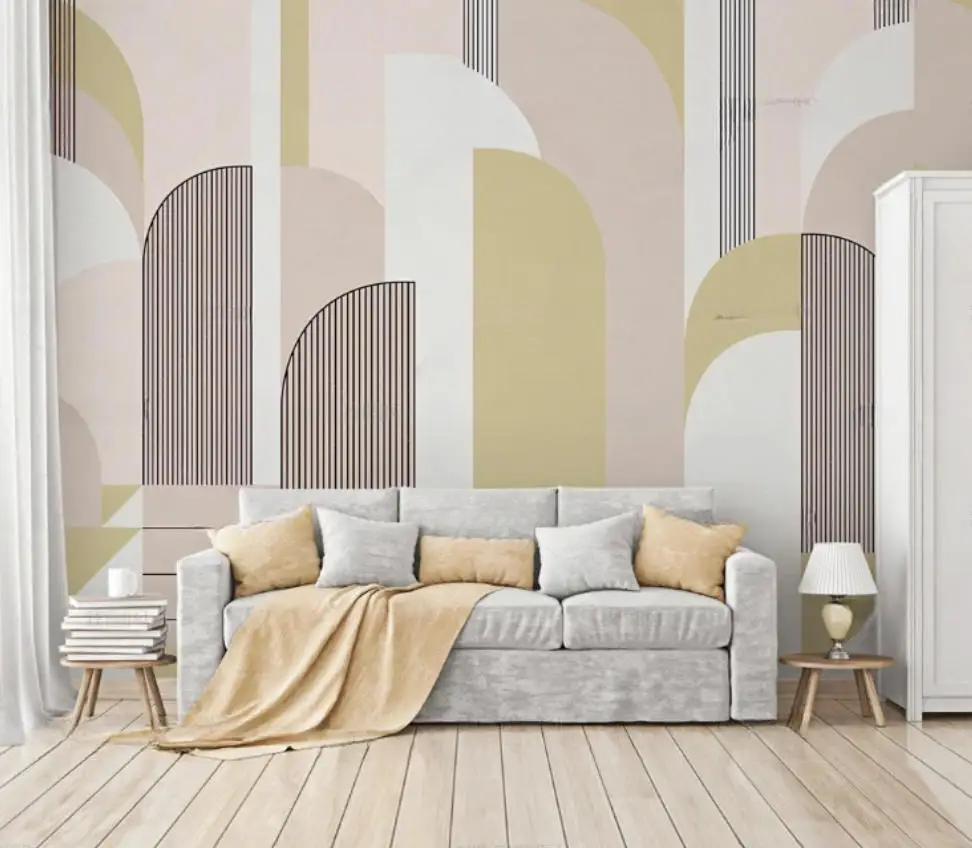 Customized Wallpaper Modern Minimalist Abstract Geometric Bedroom Living Room Dining Room Background Wall Decorative Wallpaper
Customized Wallpaper Modern Minimalist Abstract Geometric Bedroom Living Room Dining Room Background Wall Decorative Wallpaper