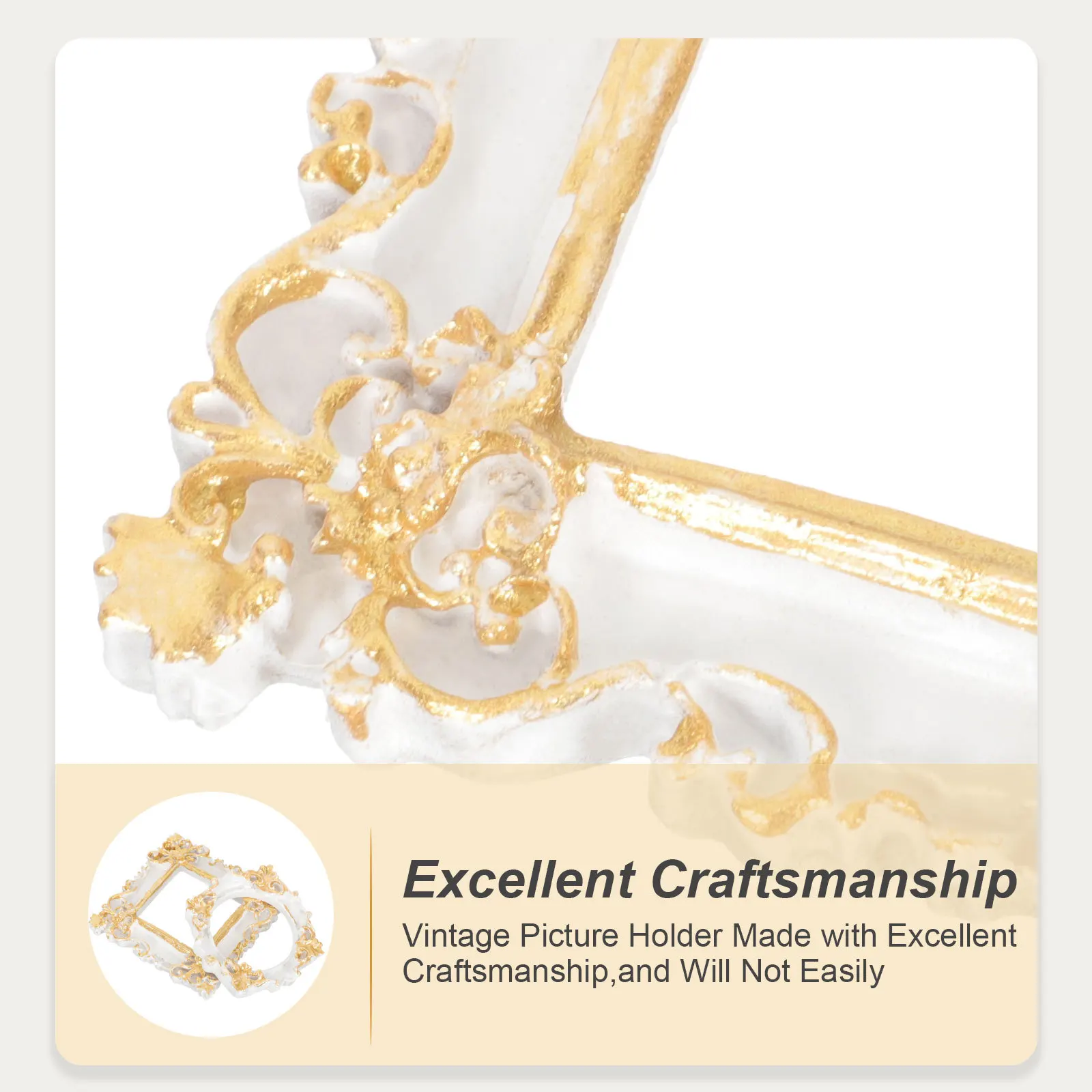 6Pcs Vintage Miniature Picture Frames Resin Small Photo Holder for DIY Crafts Mini House Photo Frame Retro Decoration
6Pcs Vintage Miniature Picture Frames Resin Small Photo Holder for DIY Crafts Mini House Photo Frame Retro Decoration